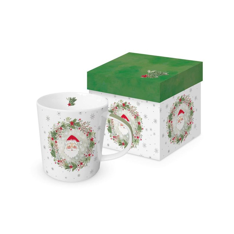 Świąteczny Wieniec Kubek Porcelanowy...