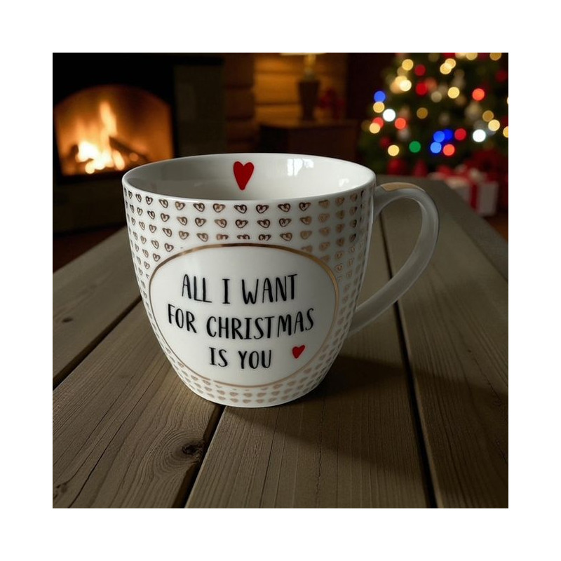 All i want for Christmas Kubek...