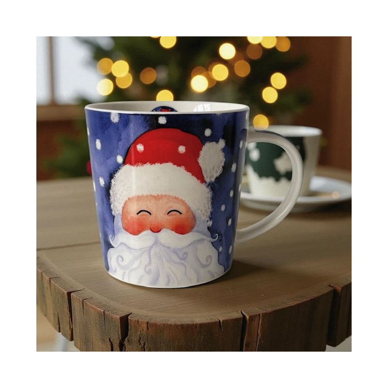 Mikołaj Kubek Porcelanowy w Ozdobnym...