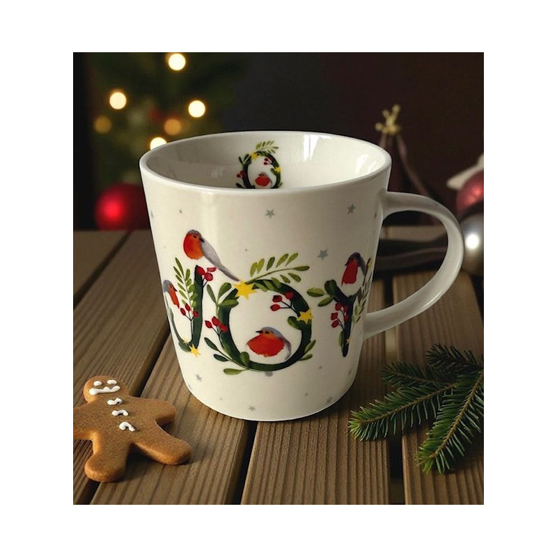 Radość Kubek Porcelanowy w Ozdobnym...