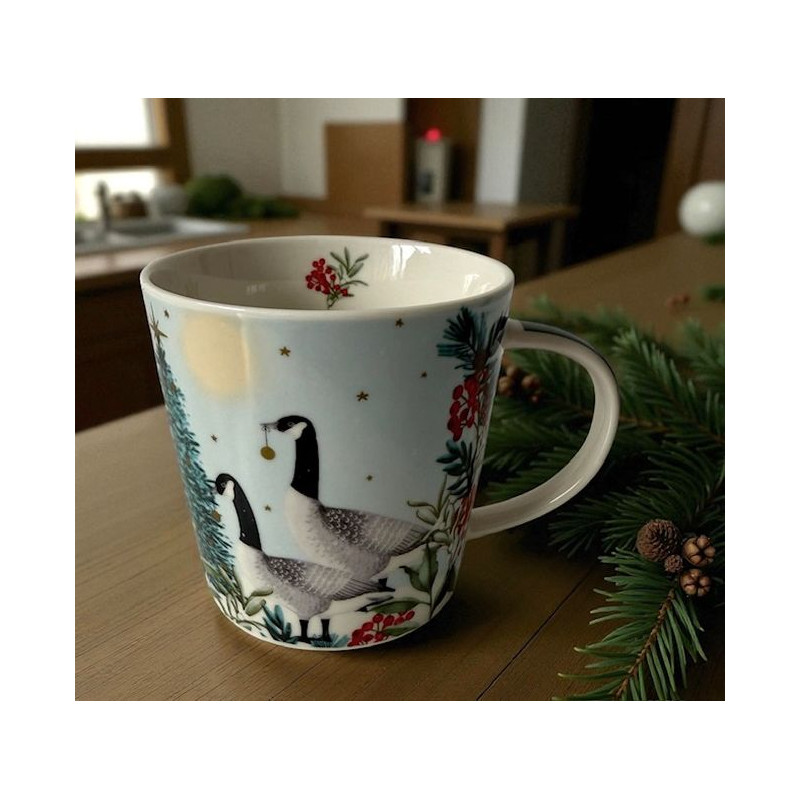 Gęś i Gąsior Kubek Porcelanowy w...