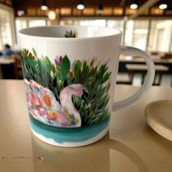 Łabędź Kubek Porcelanowy w... 2