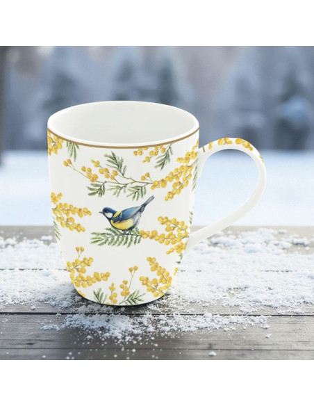 Sikorka Kubek porcelanowy 370ml w kolorowym pudełku