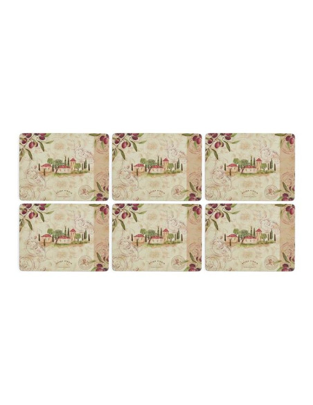 Ogród Oliwny Podkładki średnie 6 szt