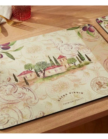 Ogród Oliwny Podkładki średnie 6 szt