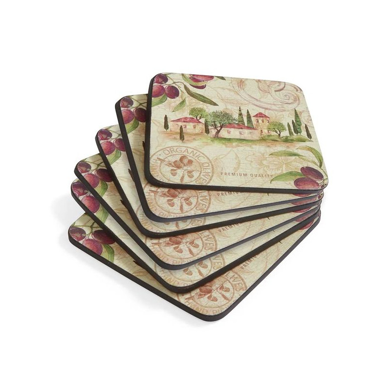 Ogród Oliwny Podkładki małe 6 szt