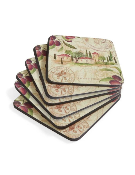 Ogród Oliwny Podkładki małe 6 szt