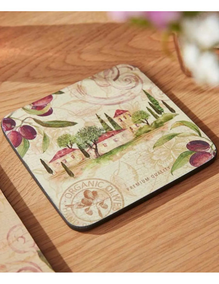 Ogród Oliwny Podkładki małe 6 szt
