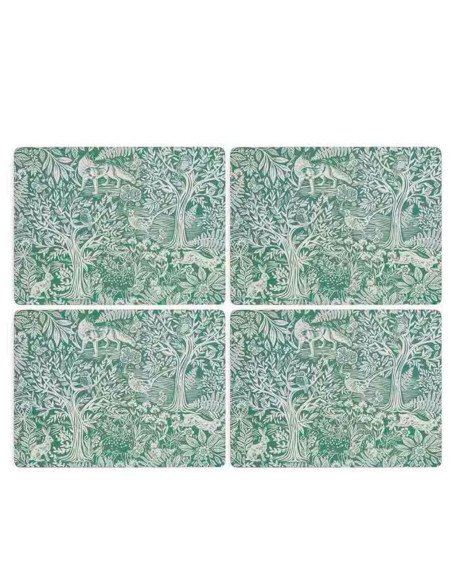 Leśne Zwierzęta Podkładki duże 4 szt