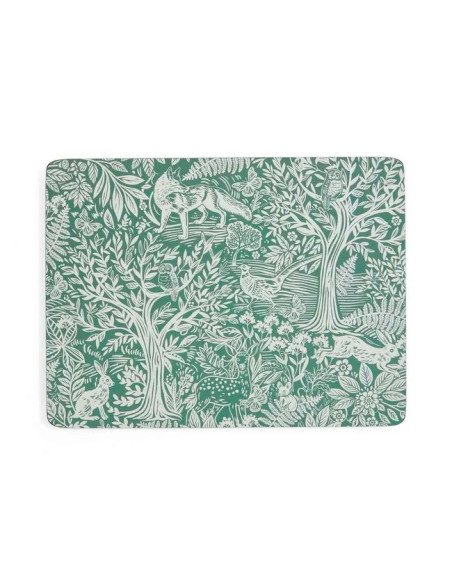 Leśne Zwierzęta Podkładki średnie 6 szt