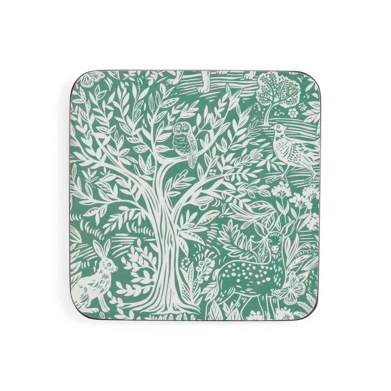 Leśne Zwierzęta Podkładki małe 6 szt