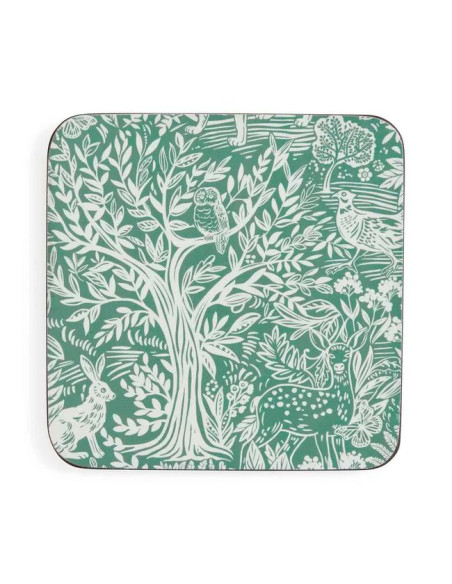 Leśne Zwierzęta Podkładki małe 6 szt