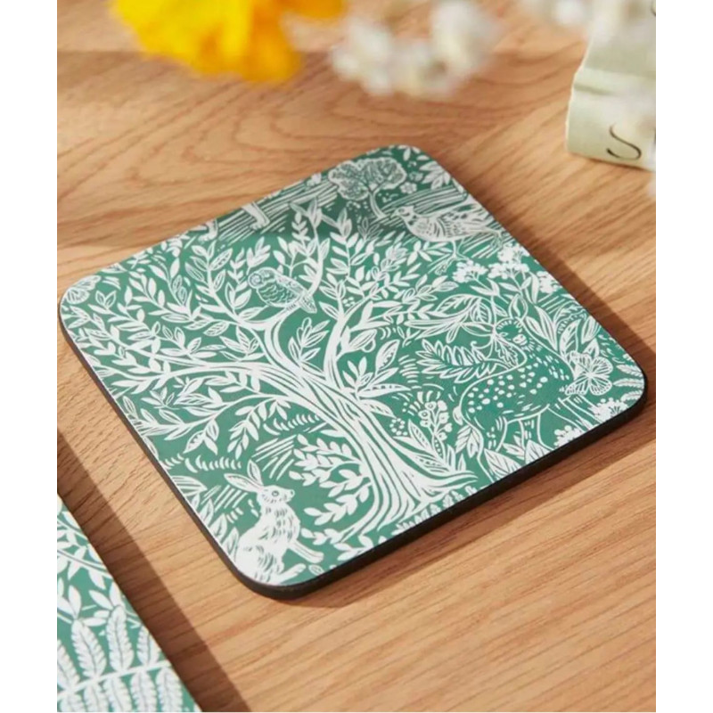 Leśne Zwierzęta Podkładki małe 6 szt