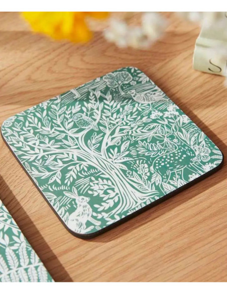 Leśne Zwierzęta Podkładki małe 6 szt