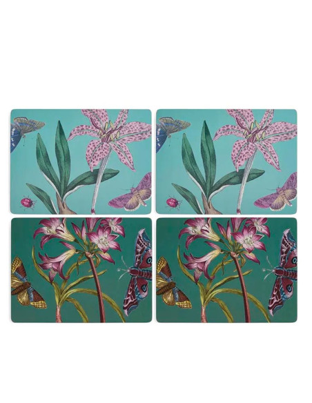 Ogród Botaniczny Fauna i Flora Podkładki duże 4 szt