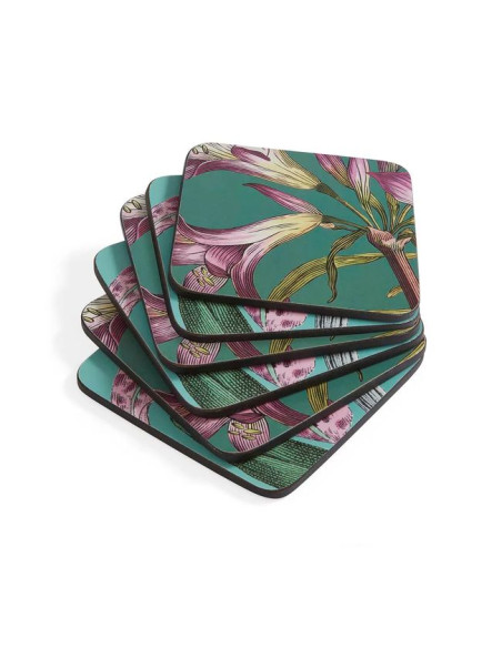 Ogród Botaniczny Fauna i Flora Podkładki małe 6 szt