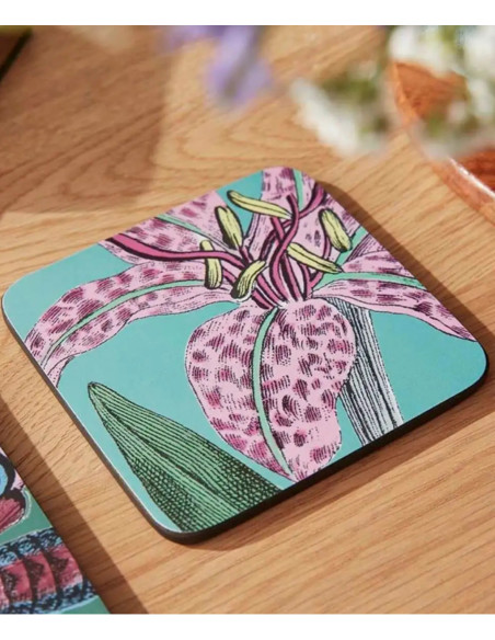 Ogród Botaniczny Fauna i Flora Podkładki małe 6 szt