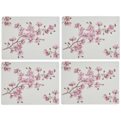 Różowe Kwiaty Podkładki...