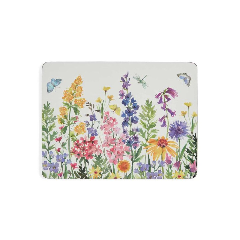 Kwiaty Polne Podkładki średnie 6 szt