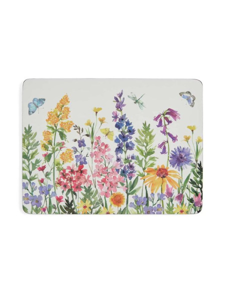 Kwiaty Polne Podkładki średnie 6 szt