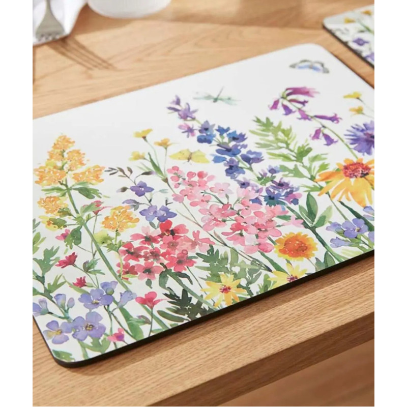 Kwiaty Polne Podkładki średnie 6 szt