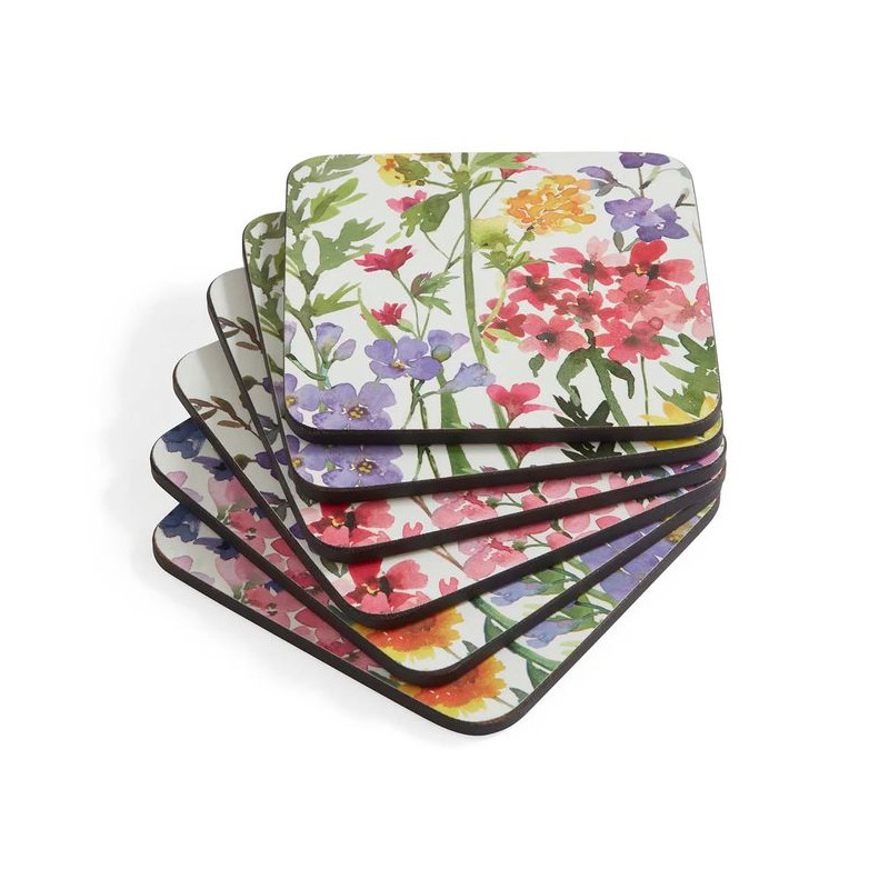 Kwiaty Polne Podkładki małe 6 szt