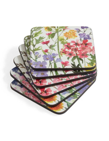 Kwiaty Polne Podkładki małe 6 szt