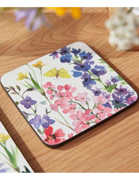 Kwiaty Polne Podkładki małe 6 szt