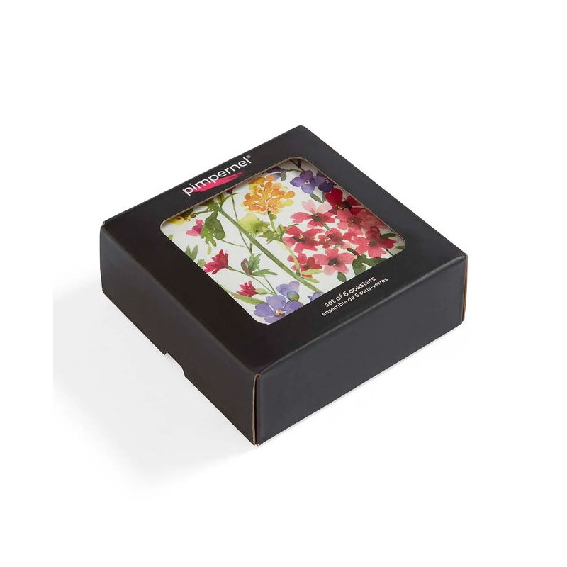 Kwiaty Polne Podkładki małe 6 szt