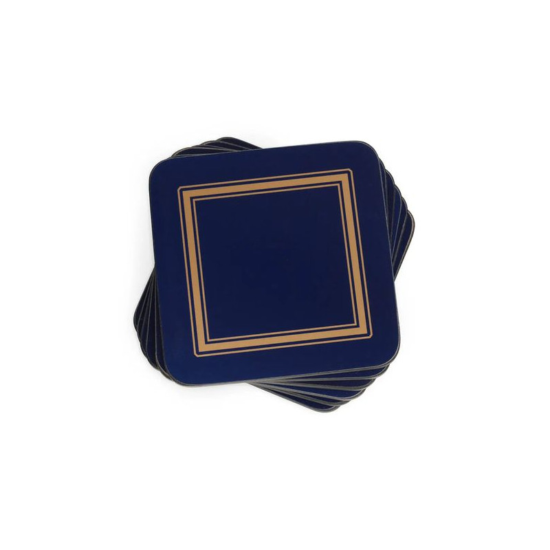 Granatowe Podkładki małe 6 szt