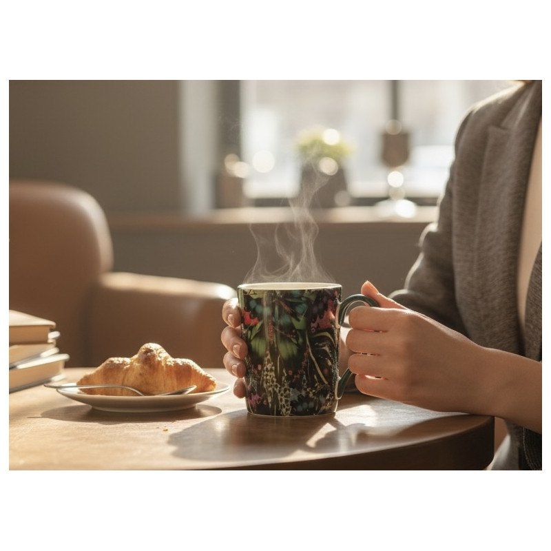 Mikasa Kubek porcelanowy Motyl, 350 ml