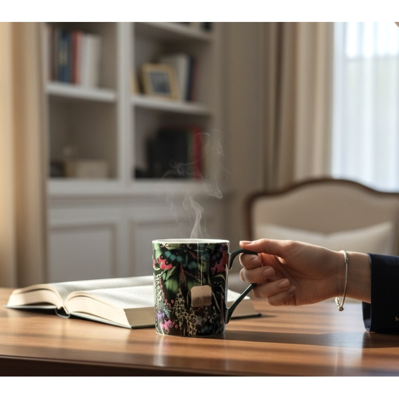 Mikasa Kubek porcelanowy Motyl, 350 ml