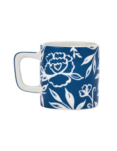 La Cafetière Ceramiczna filiżanka do espresso Blu Fiorato 120 ml