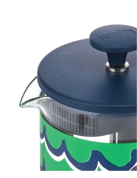 Zaparzacz do Kawy Typu French Press La Cafetière Pisa na 8 filiżanek, Cyan Tides
