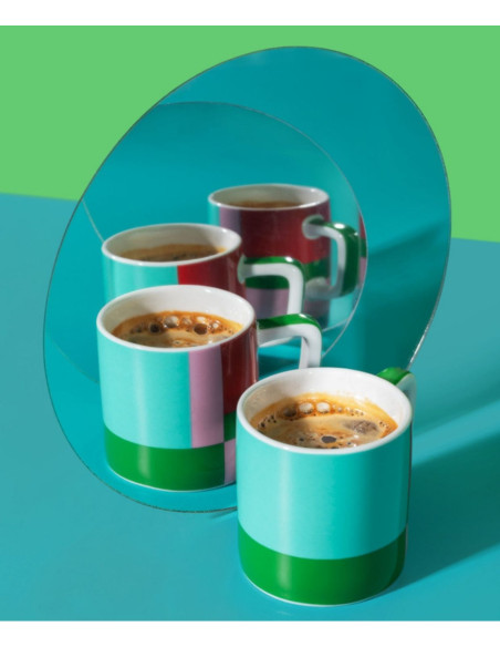 La Cafetière Ceramiczna filiżanka do espresso Utopian Lines 120 ml