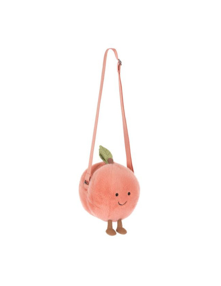 Torebka na Ramię Zabawna Brzoskwinia 18 cm