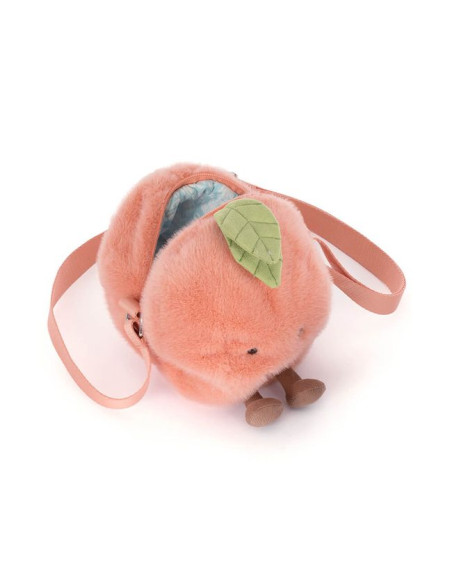 Torebka na Ramię Zabawna Brzoskwinia 18 cm