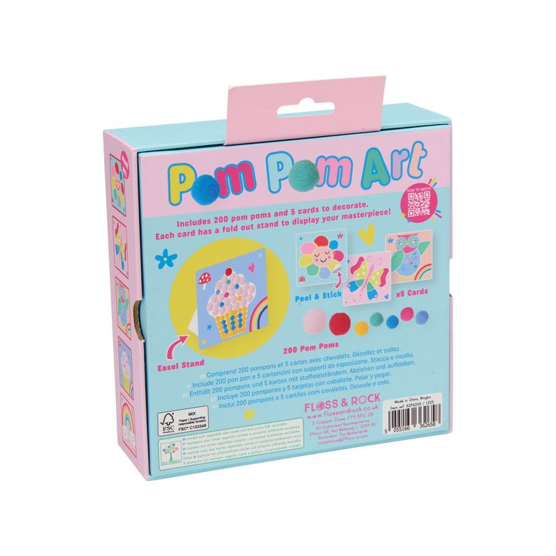 Zestaw kreatywny Pom Pom Art -...