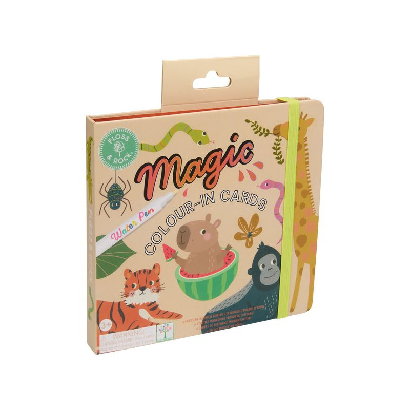 Karty wodne z pisakiem - Dżungla