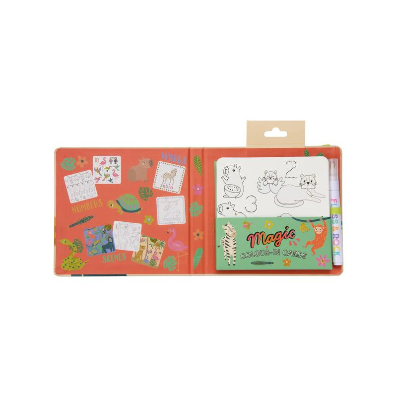 Karty wodne z pisakiem - Dżungla