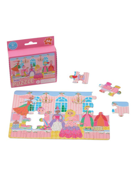Mini Puzzle 24 elementy - Księżniczki
