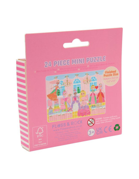 Mini Puzzle 24 elementy - Księżniczki