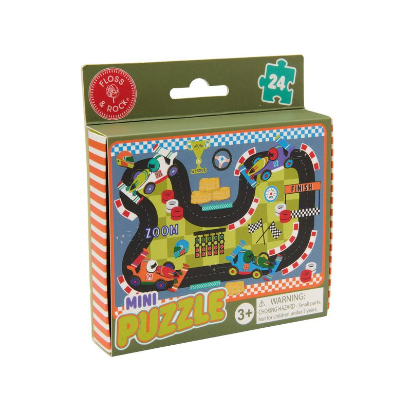 Mini Puzzle 24 elementy - Auta