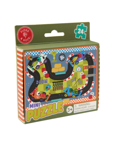 Mini Puzzle 24 elementy - Auta