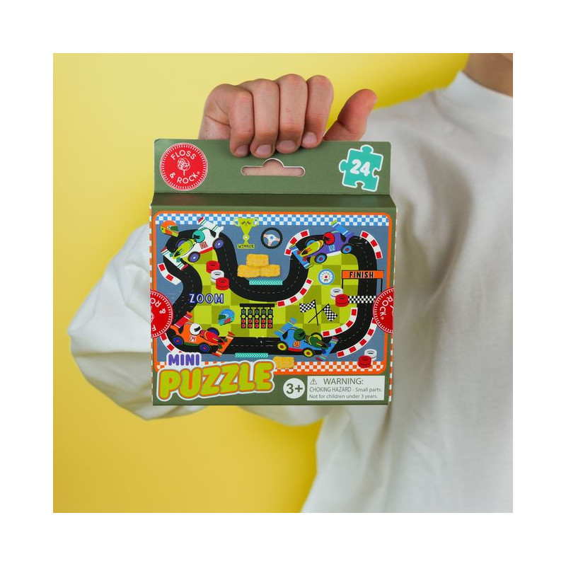 Mini Puzzle 24 elementy - Auta