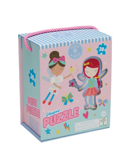 Puzzle 30 elementów - Tęczowe Wróżki