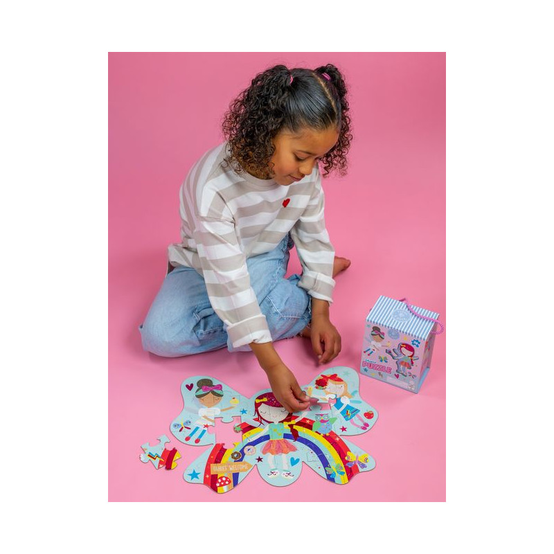 Puzzle 30 elementów - Tęczowe Wróżki