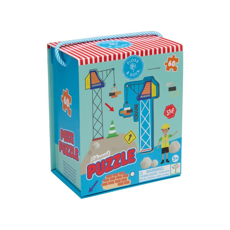 Puzzle 60 elementów - Na Budowie