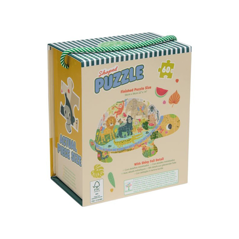 Puzzle 60 elementów - Dżungla