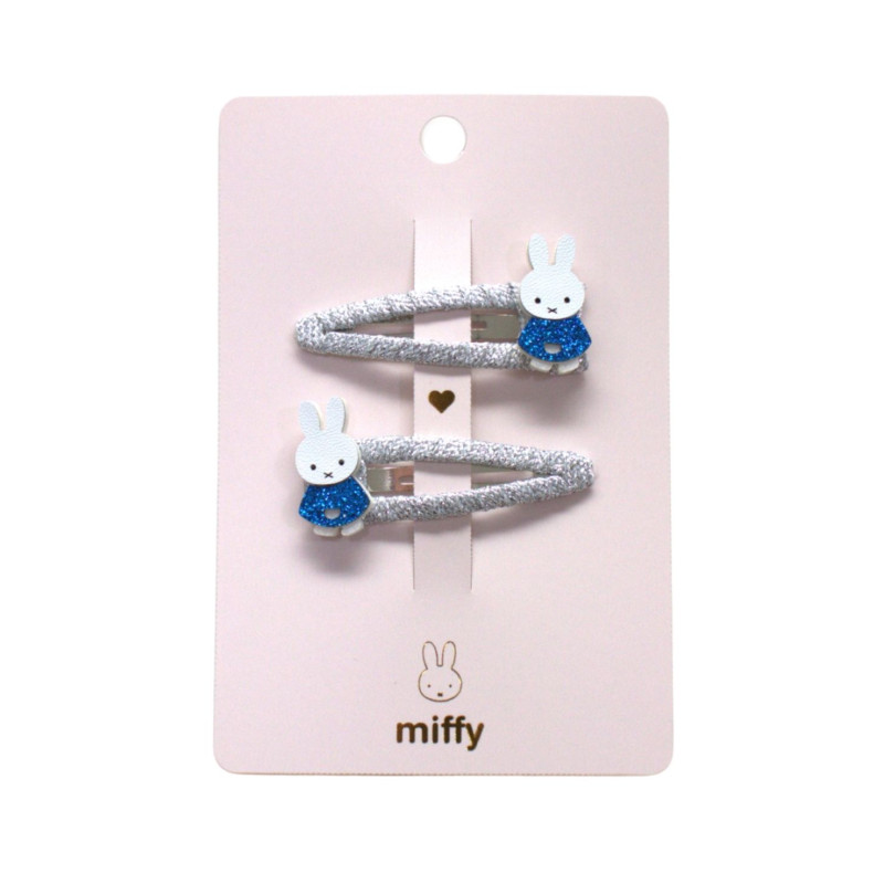 Spinki do włosów MIFFY - niebieskie,...